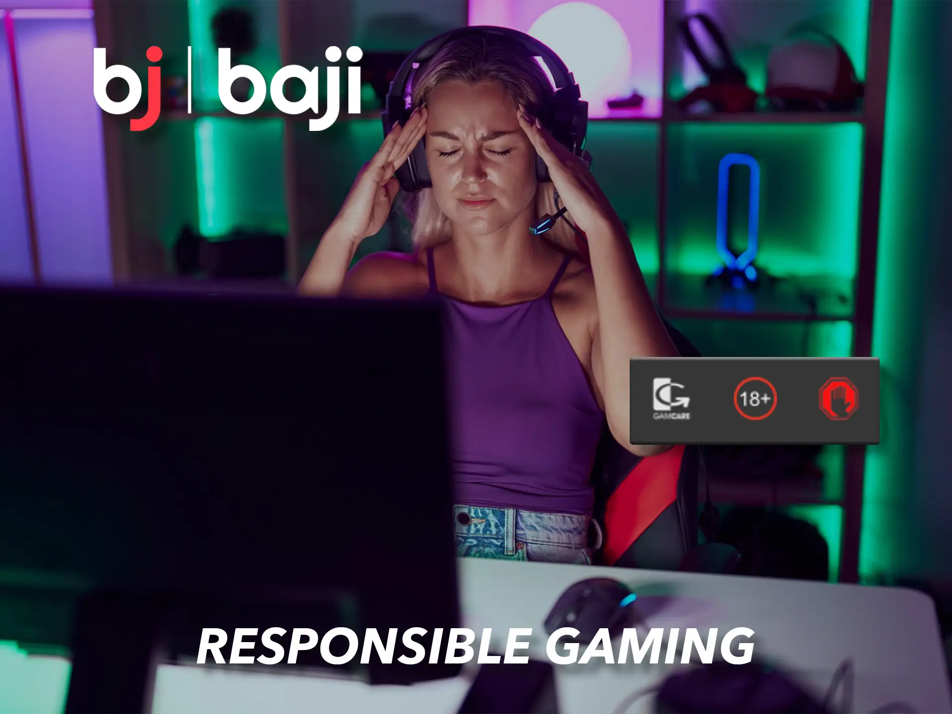 Take a break when playing and betting at Baji Casino.