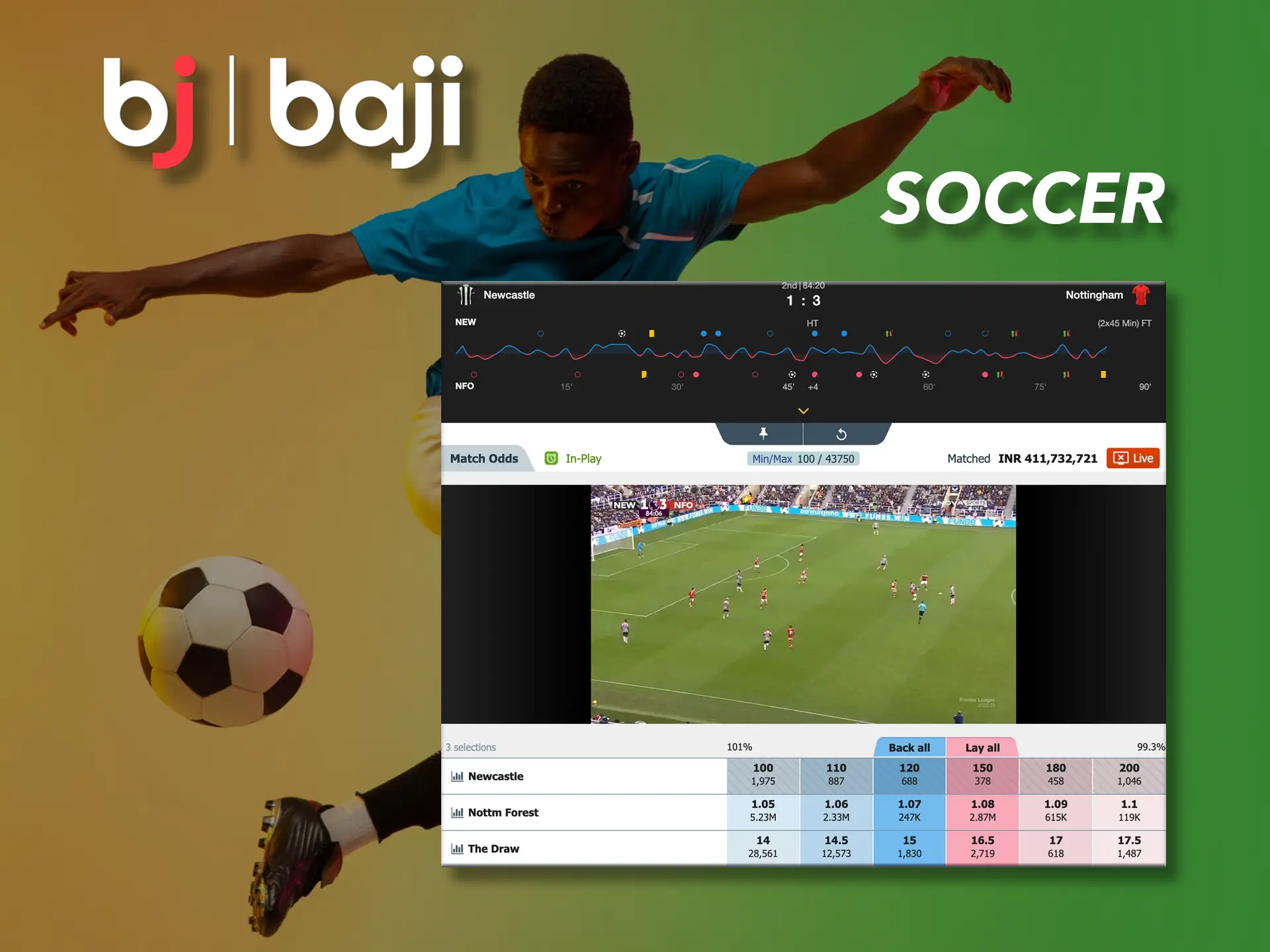 The most famous football tournaments are waiting for your predictions in Baji.