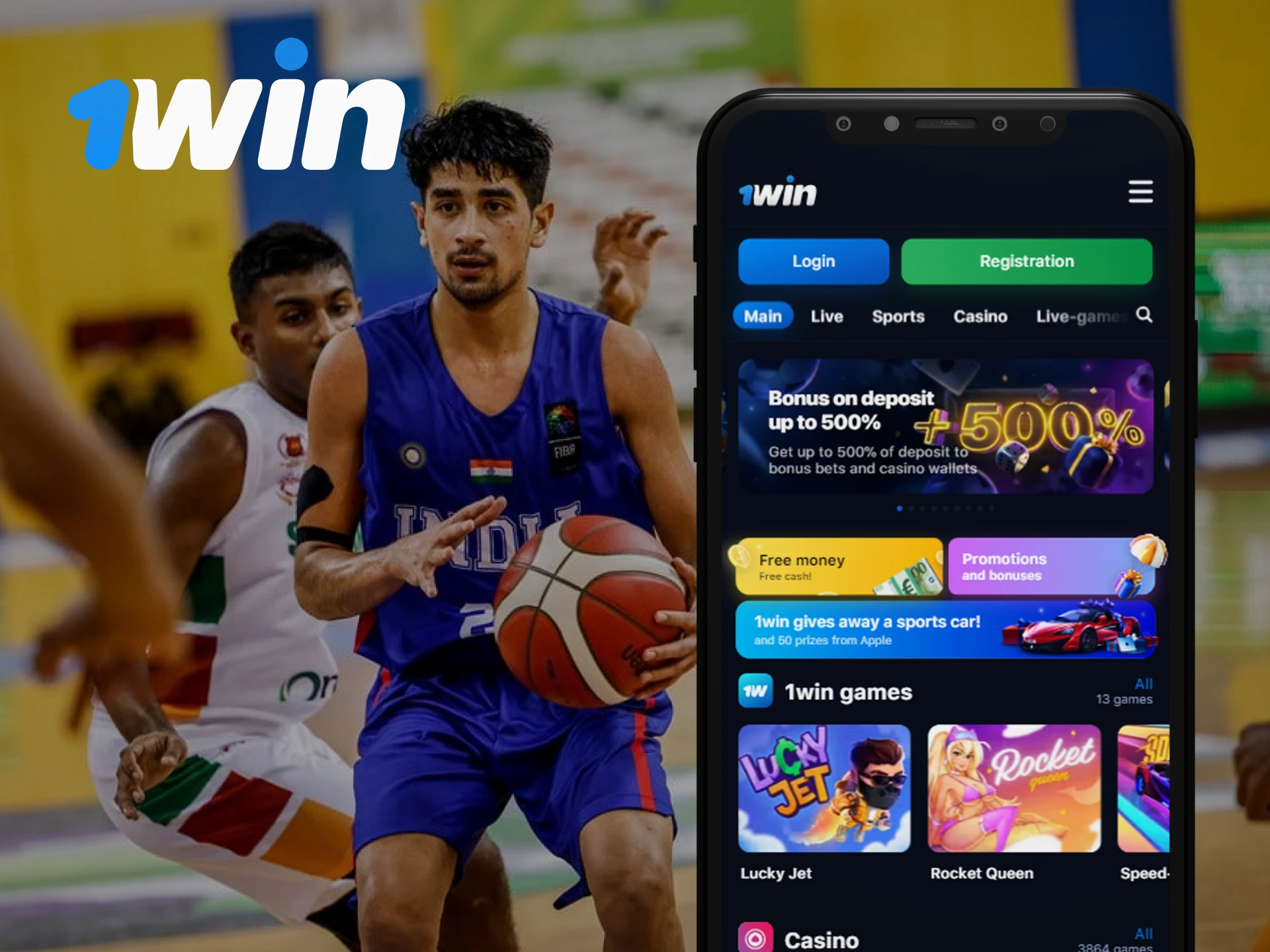 The 1win app is one of the most popular sports betting apps.