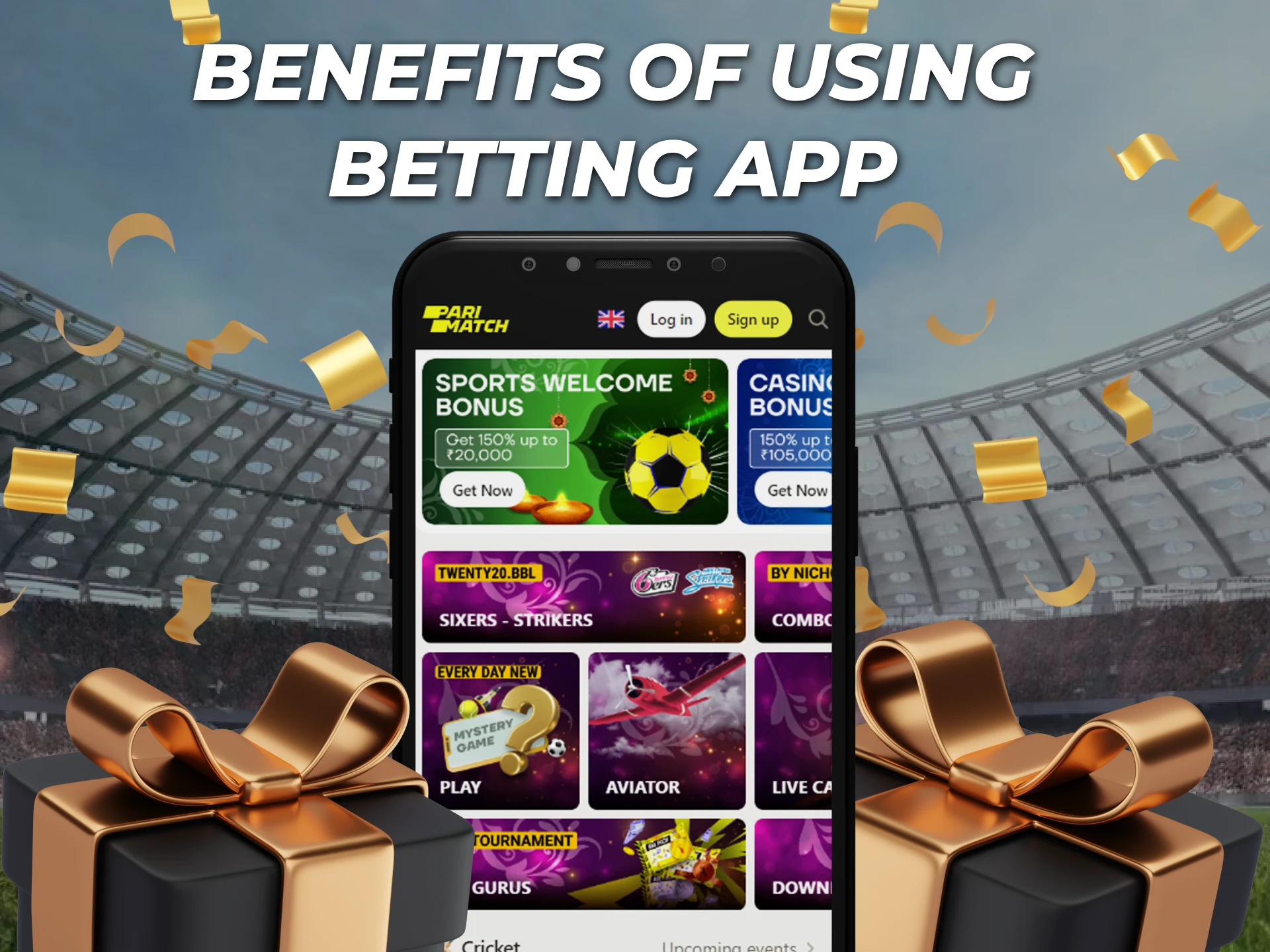 There are many benefits to placing bets using your phone app, find out which ones.