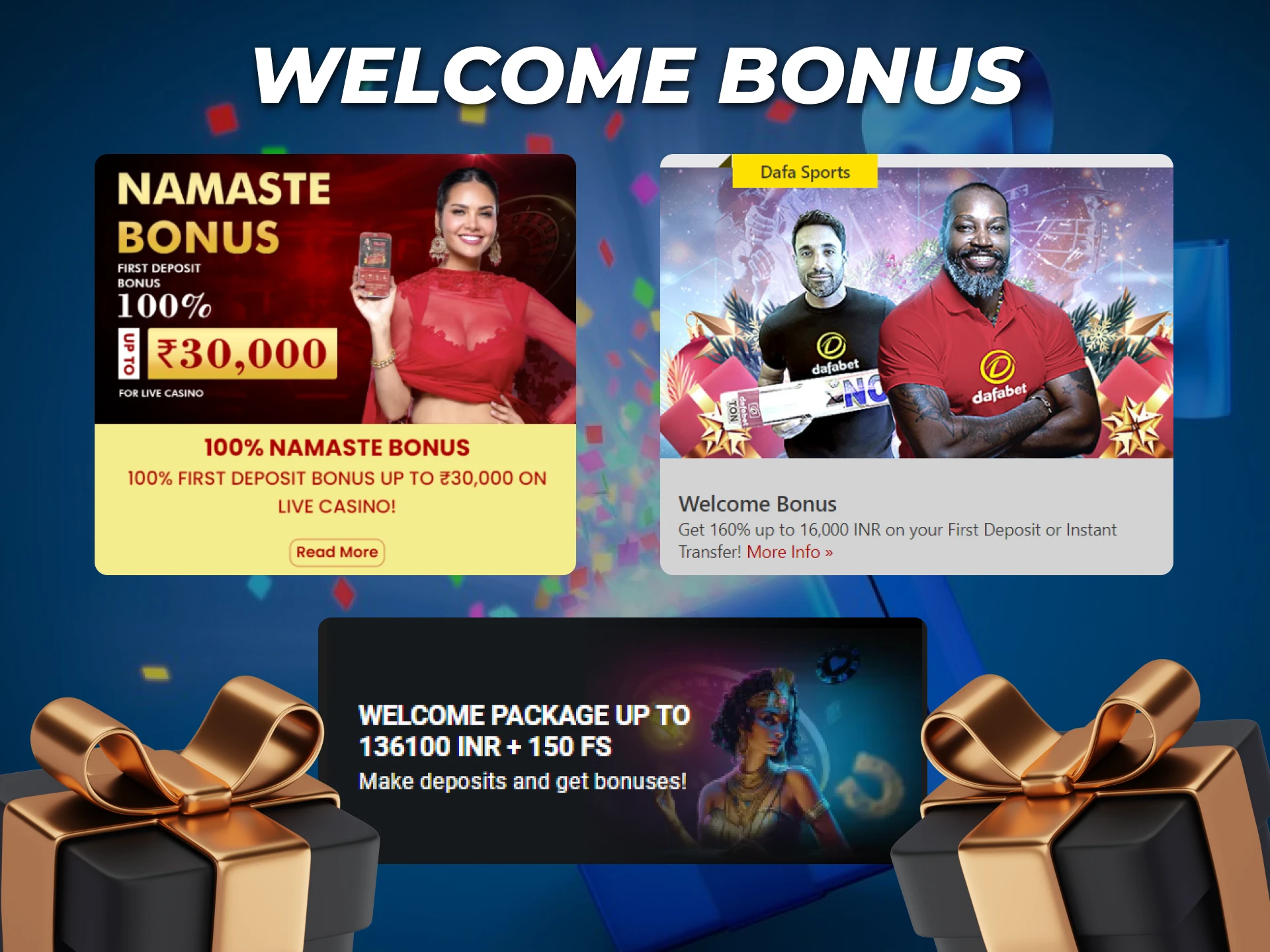 Once you register and make a deposit on the betting app, you can receive a lucrative welcome bonus.