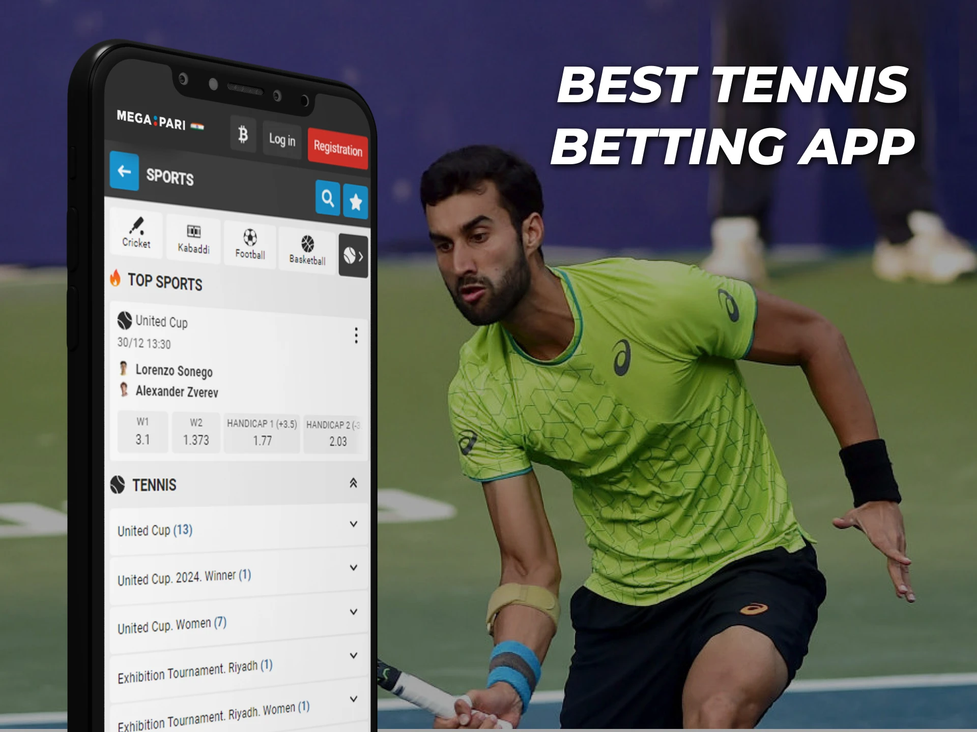 If you are looking for the best tennis betting app, choose one from our list.
