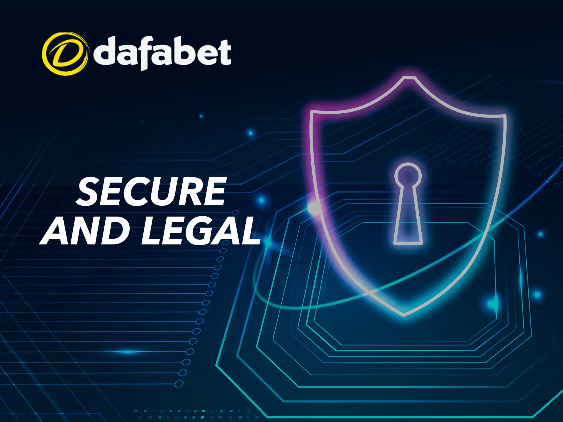 Dafabet's legality is confirmed by a Curacao licence.