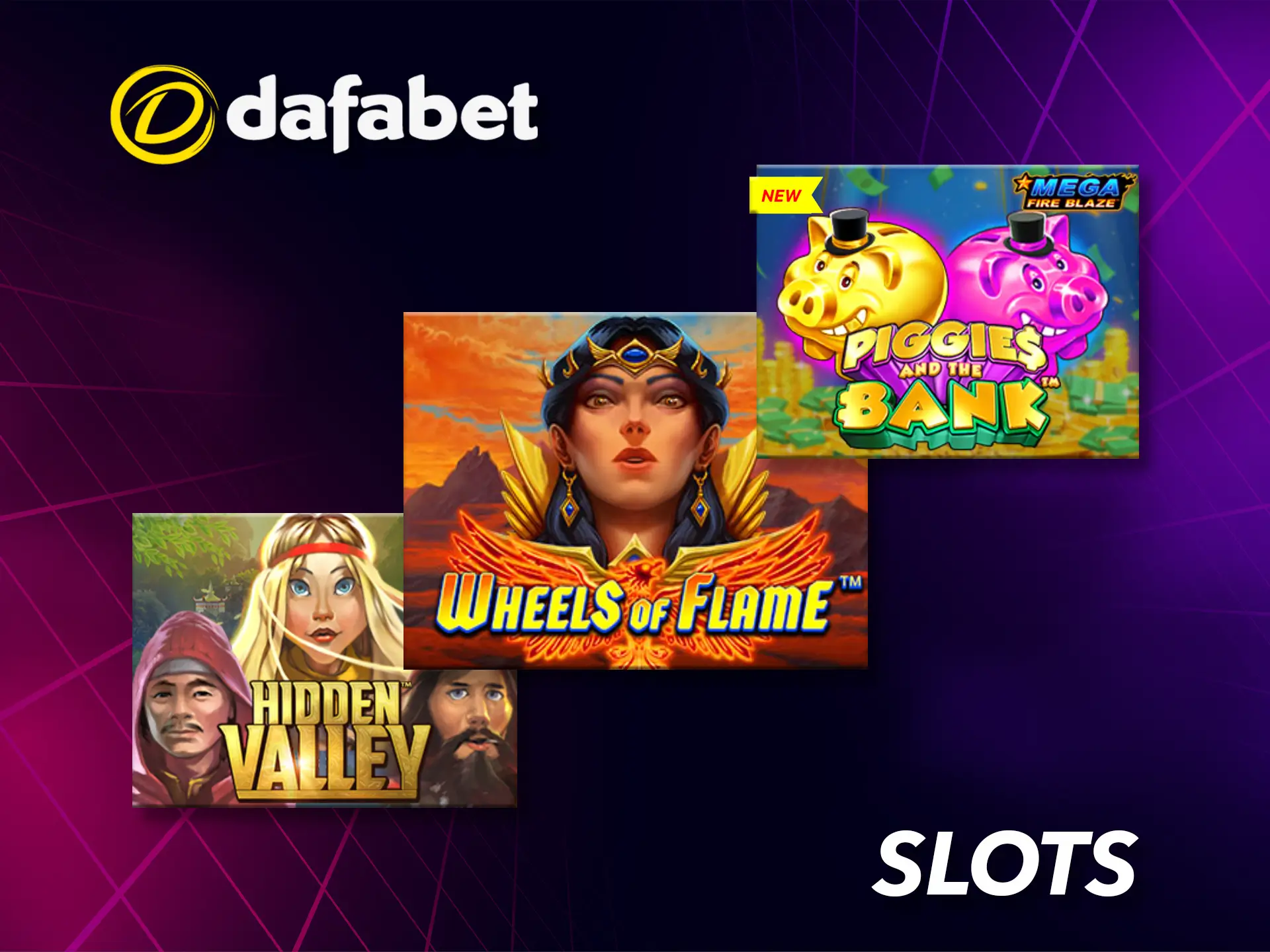 Play your favourite slots at Dafabet casino.
