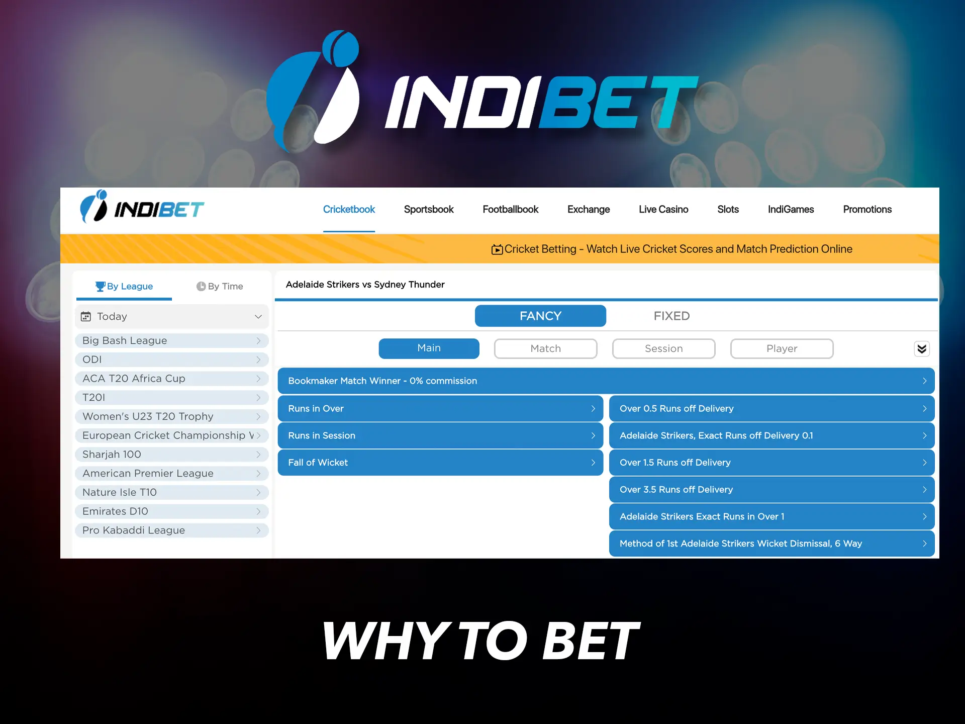 Take advantage of Indibet's innovative and trusted casino in India.