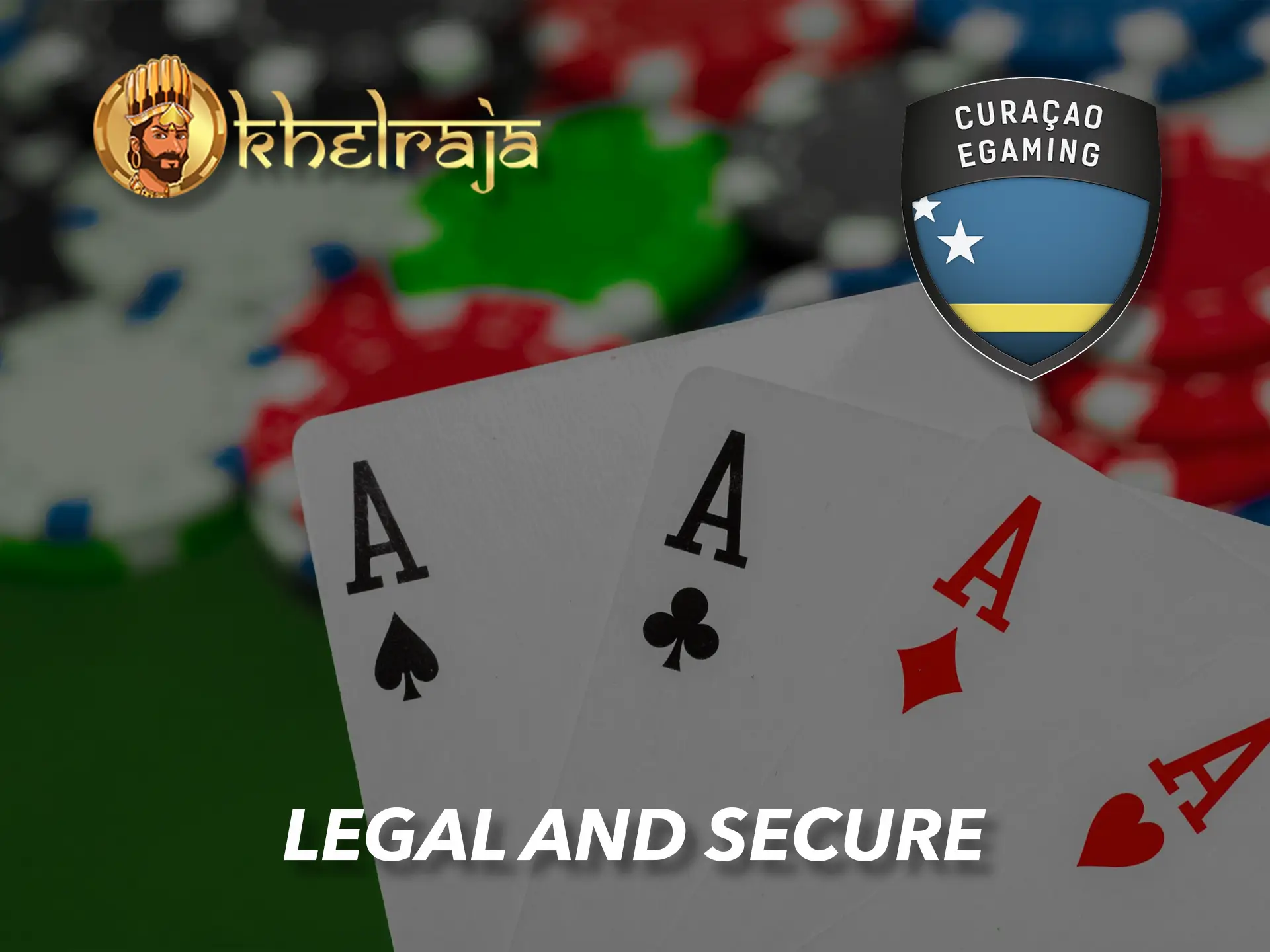 Khelraja is a verified casino and holds a licence for its operations.