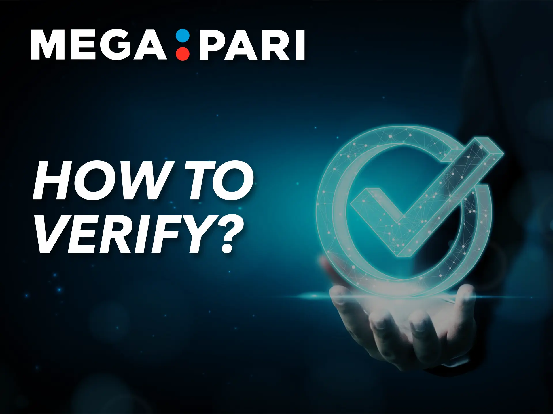 Confirm your details to get full access to all Megapari casino features.