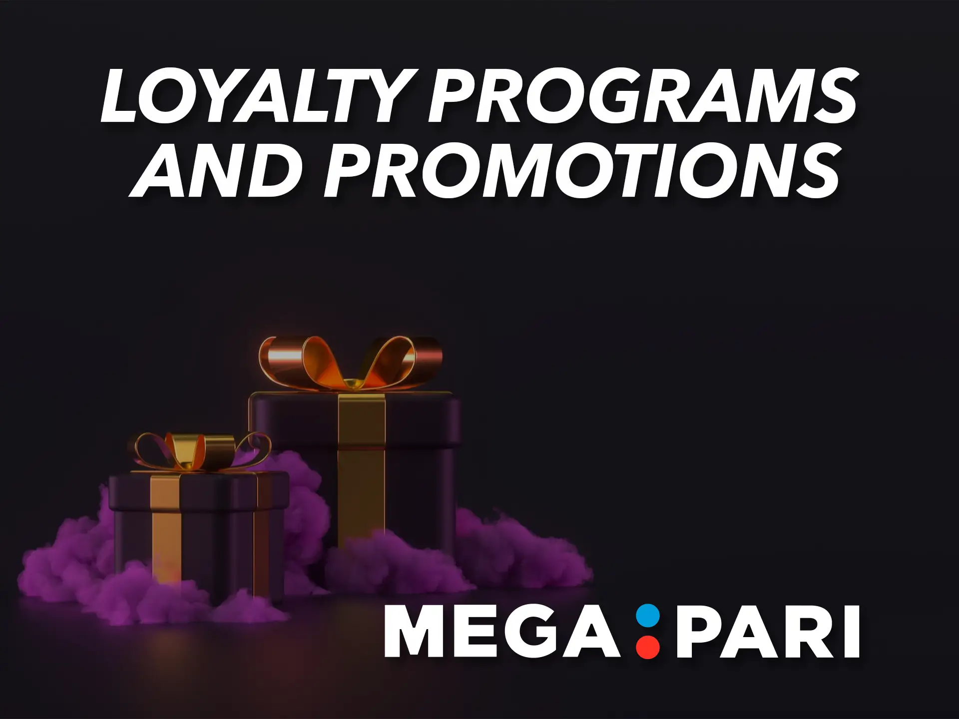 Megapari's wide variety of bonuses allows customers to gain experience and feel confident.