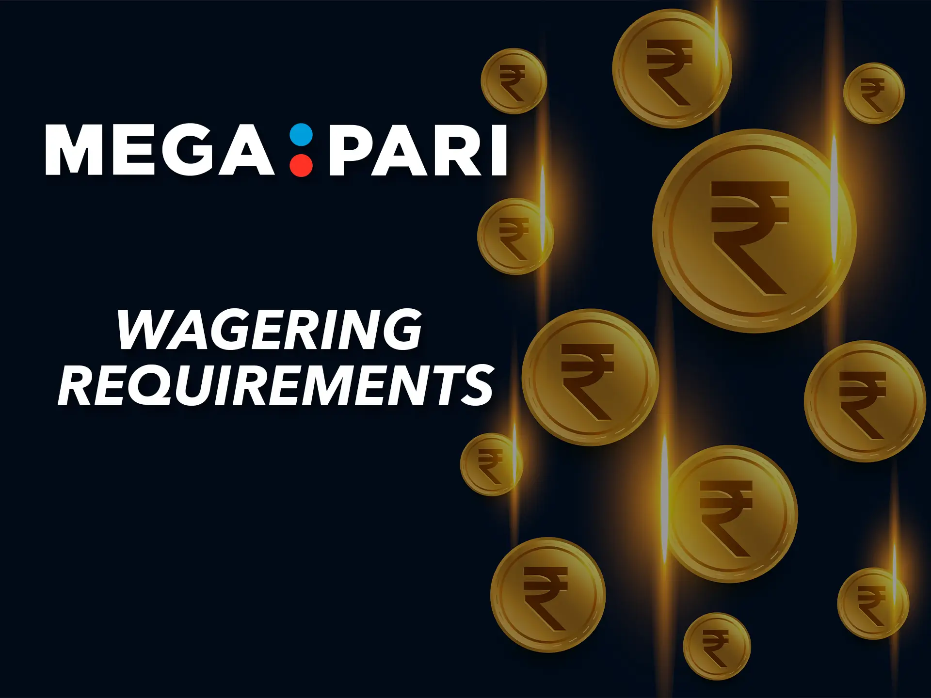 Recoup your winnings at Megapari and easily withdraw them to your account.