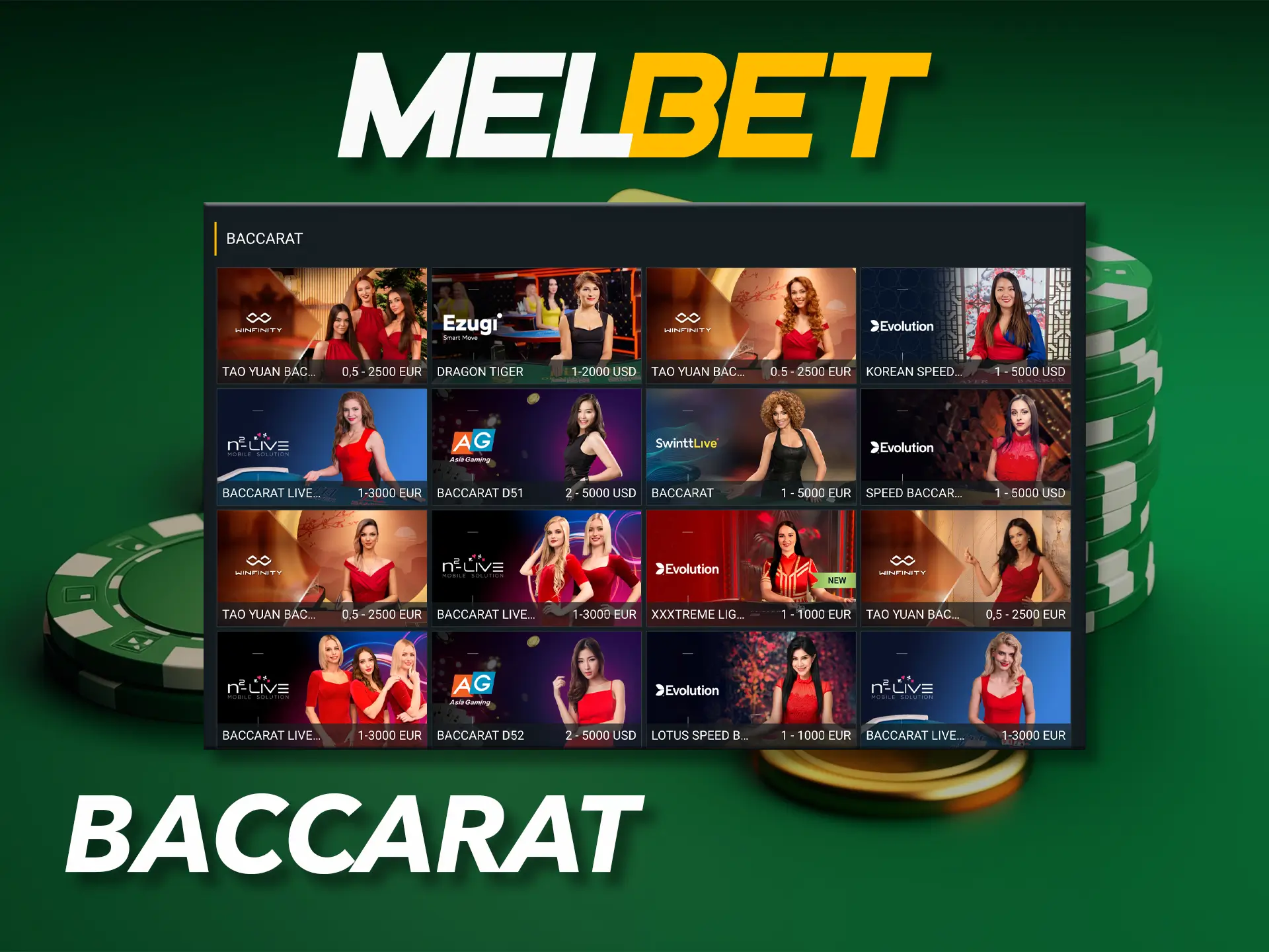 Collect the right combinations and win with Melbet.
