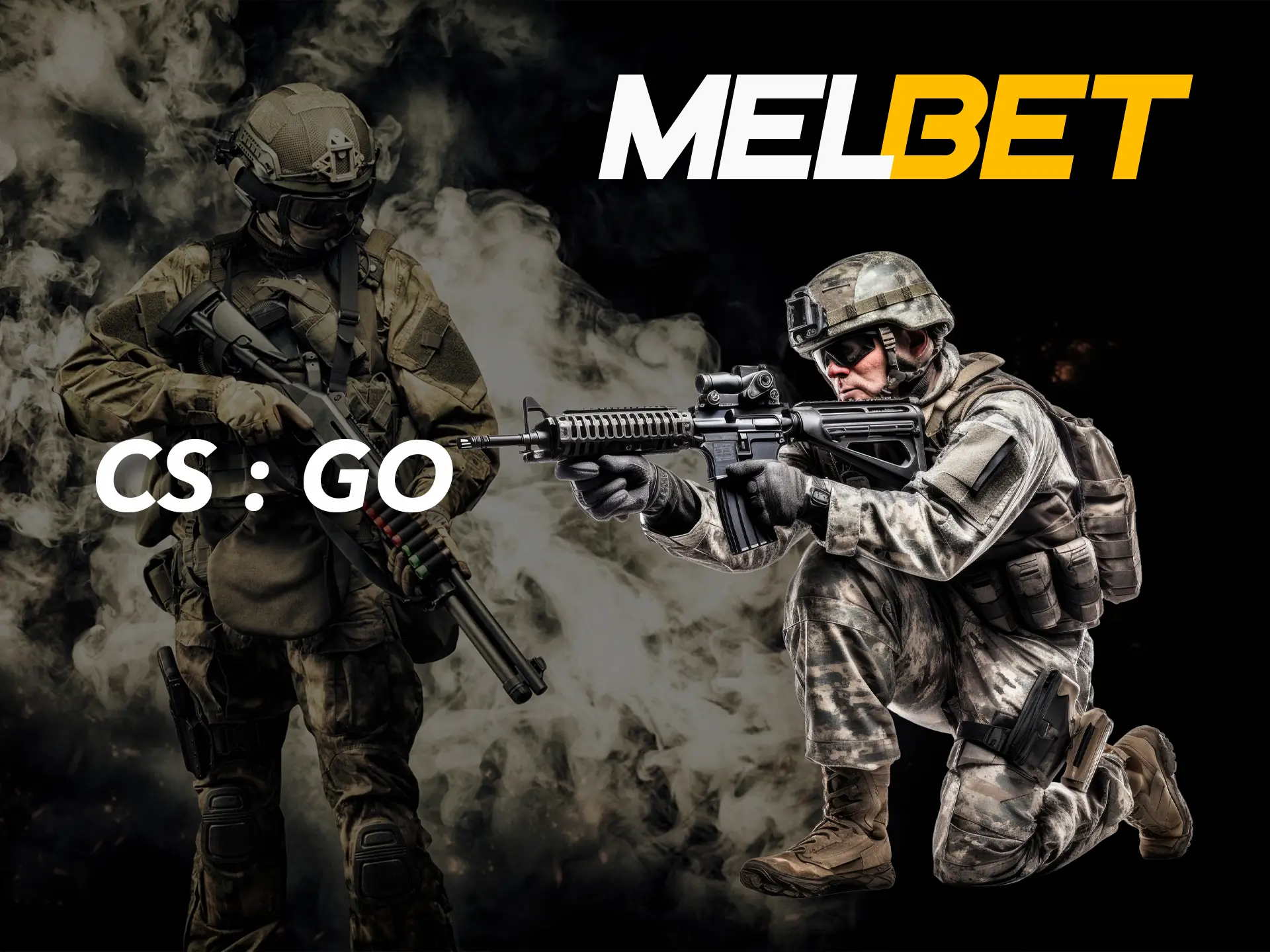 The cyber sports teams of the cs go discipline are waiting for your bets at Melbet.
