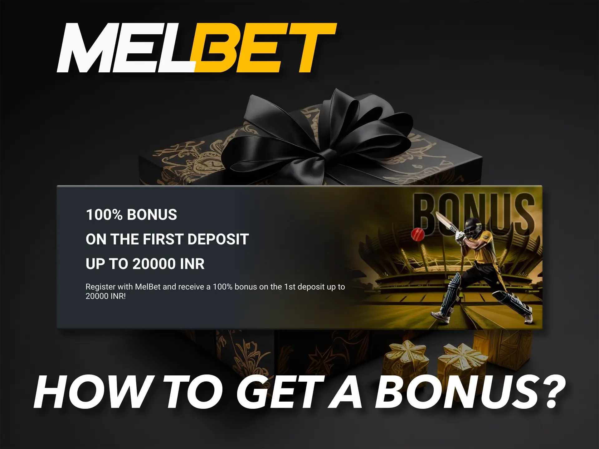 Sign up and claim your welcome bonus at Melbet Casino.