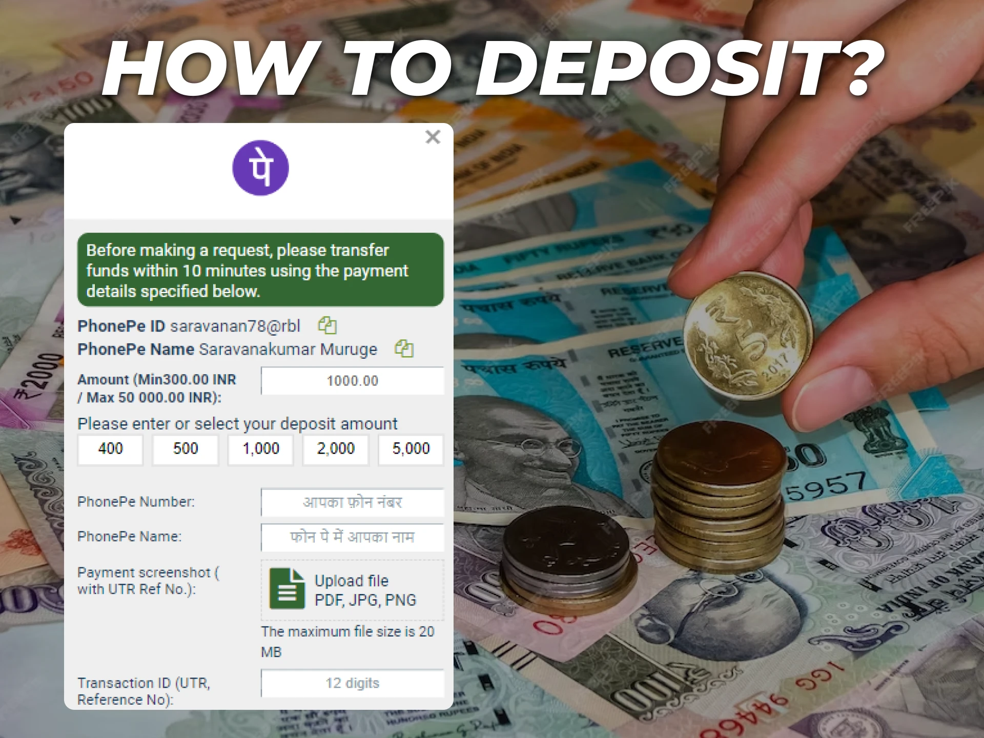 Read this guide to learn how to make deposits on betting sites.
