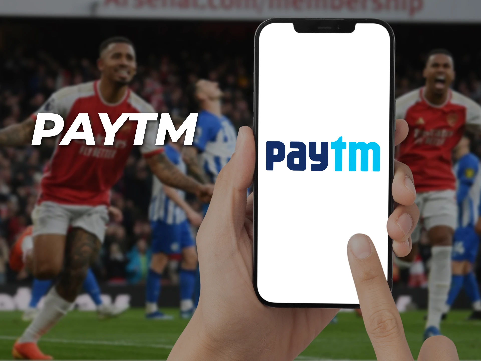 Paytm is an exclusive payment method for Indian costumers.