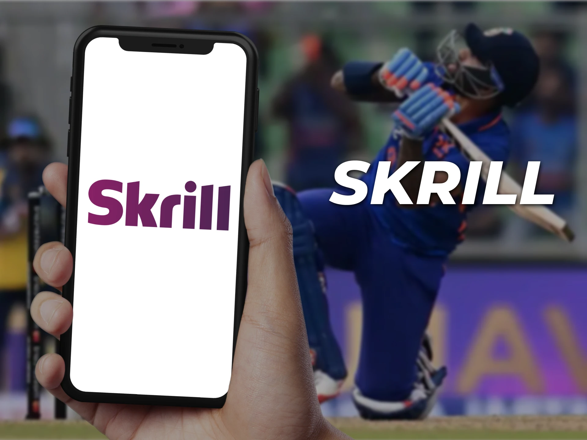 Make deposits and withdrawals using your Skrill digital wallet.