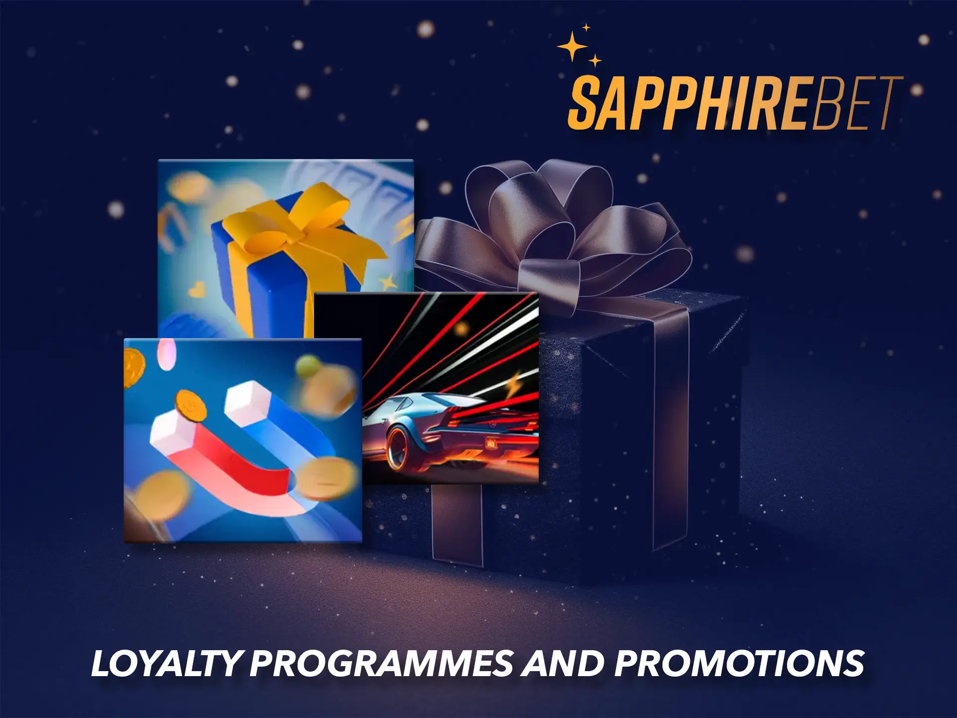 Sapphirebet's wide range of bonuses will keep you on your toes.