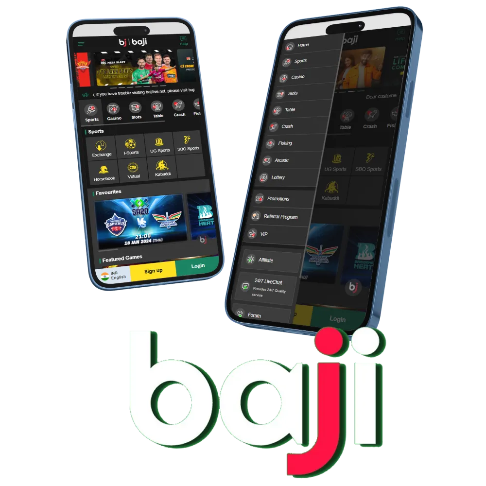 Download the Baji App for betting online in India.