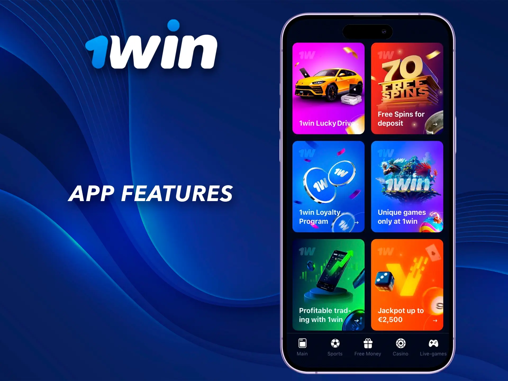 The bonuses and features of the 1Win app give any player a quick and confident start to their casino experience.