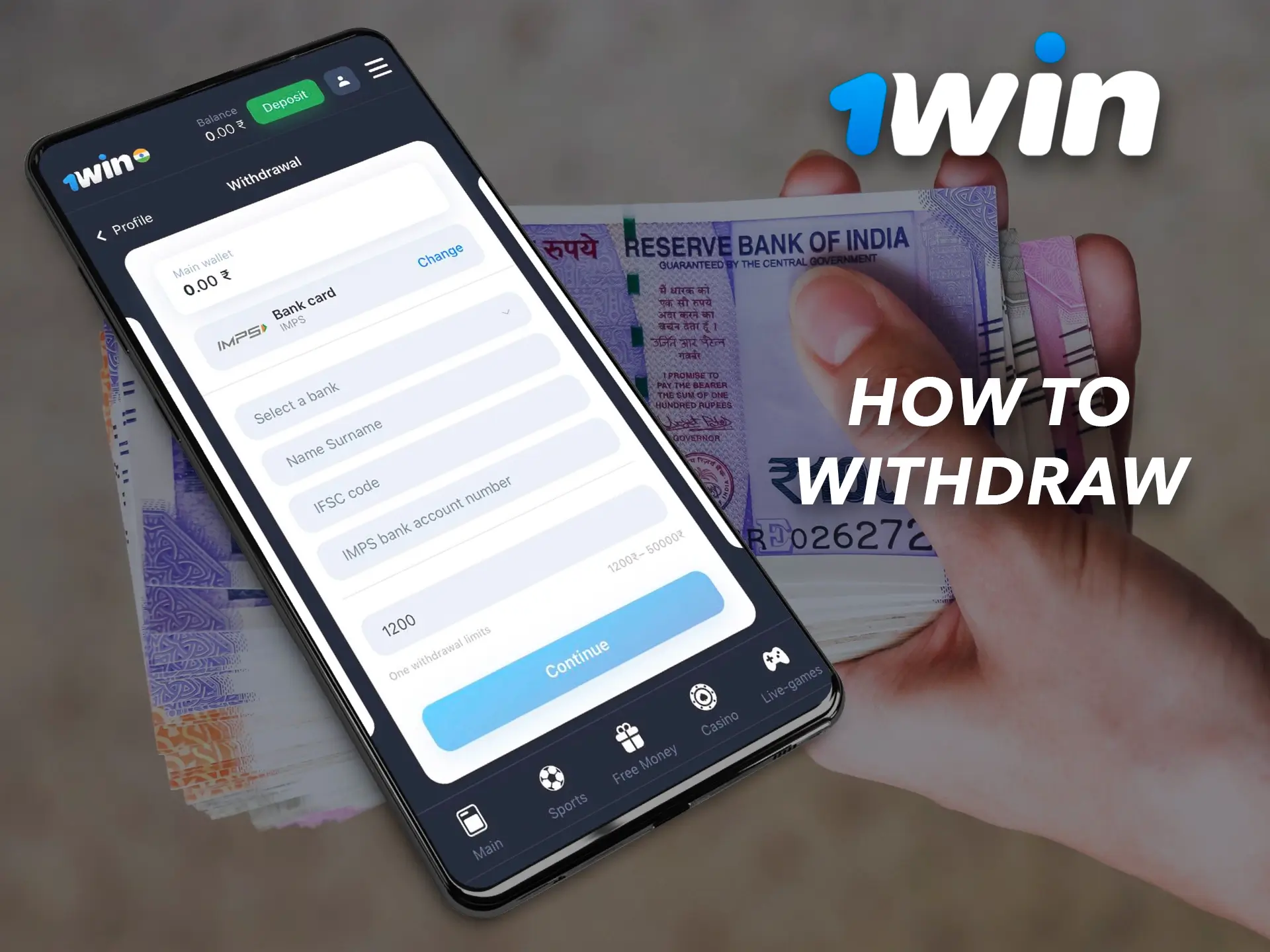 1Win is renowned for its fast payouts, just click on withdrawals to do so.