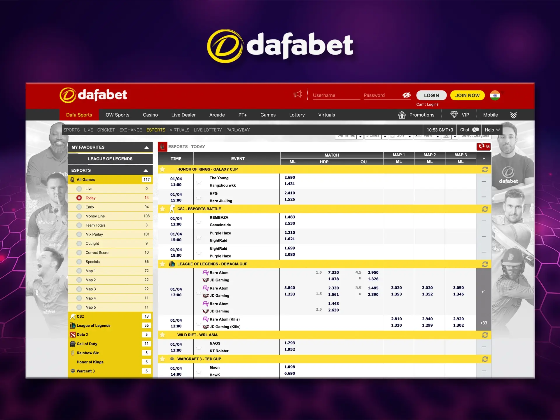 Dafabet is all about quality and taking care of its customers.