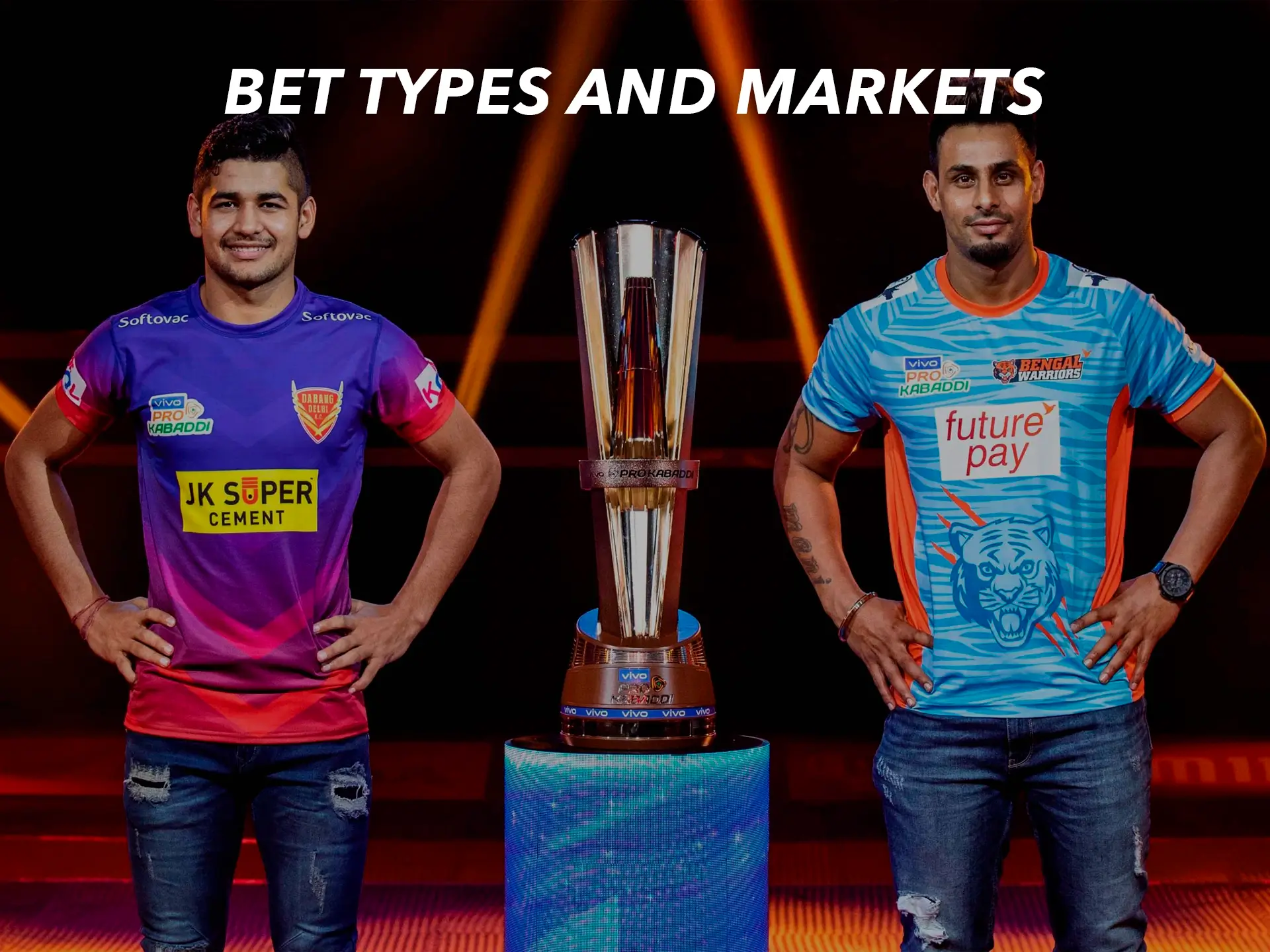 The variety of betting at Kabaddi allows any player to bet intelligently and with a high chance of winning.