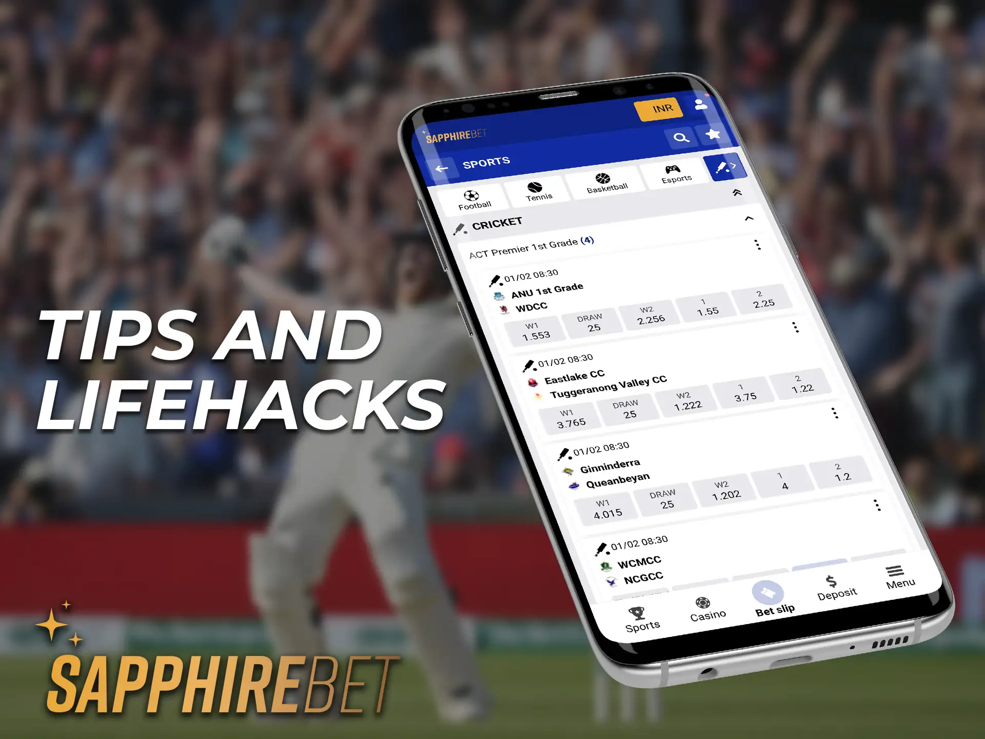 To increase your odds of success use useful tips and lifehacks from SapphireBet.