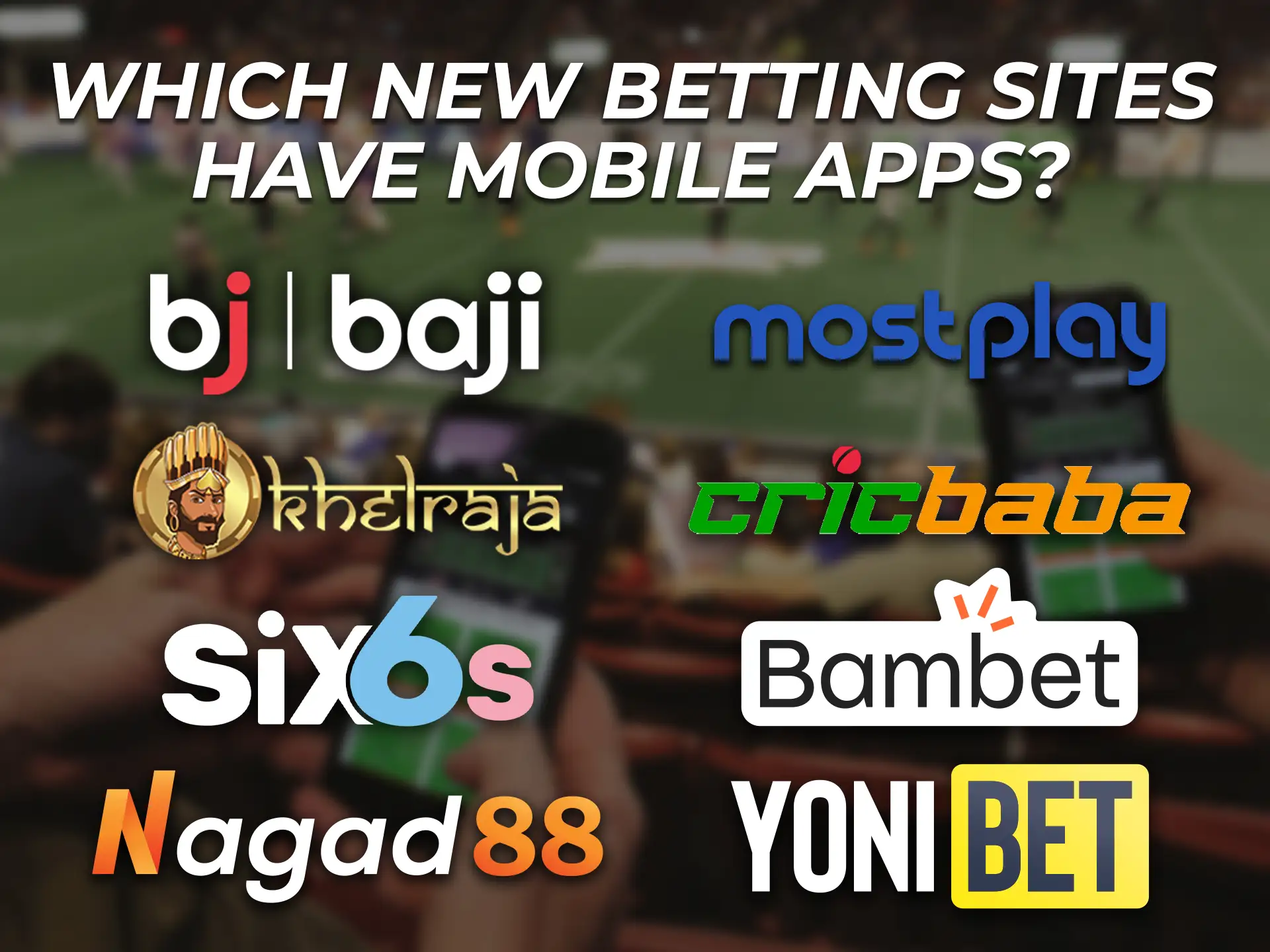 Most of the new betting sites have their own mobile apps for Android and iOS.
