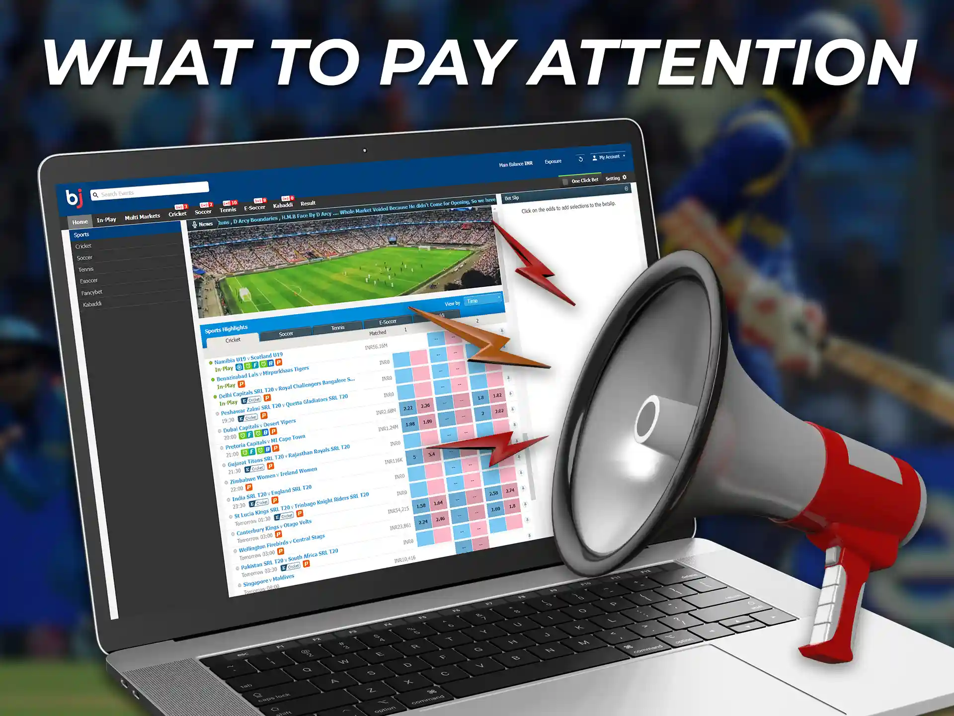 Be vigilant and evaluate new betting sites against the criterions on the list.