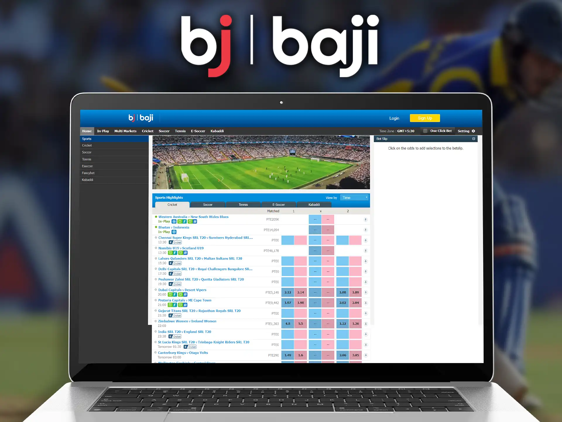 Baji Live bookmaker is gaining popularity among Indian players.
