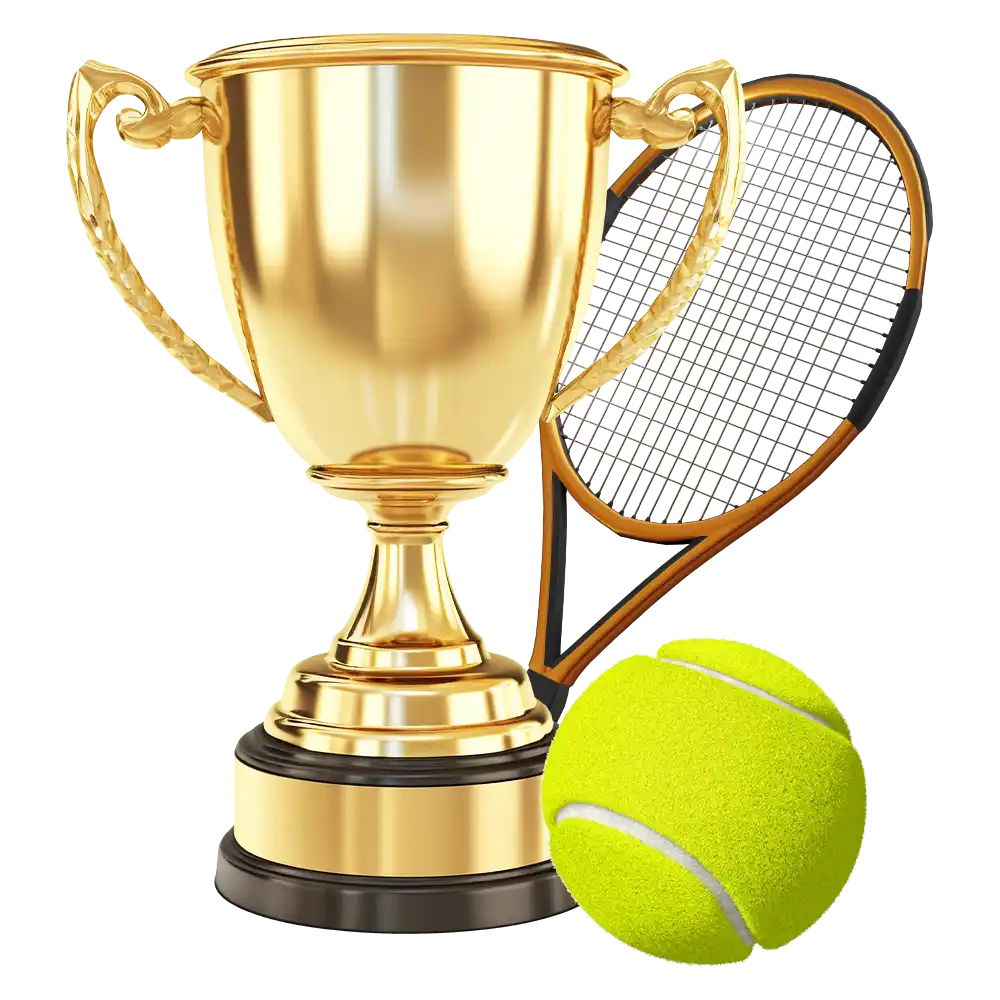 Place your tennis bets and get great chances to win.