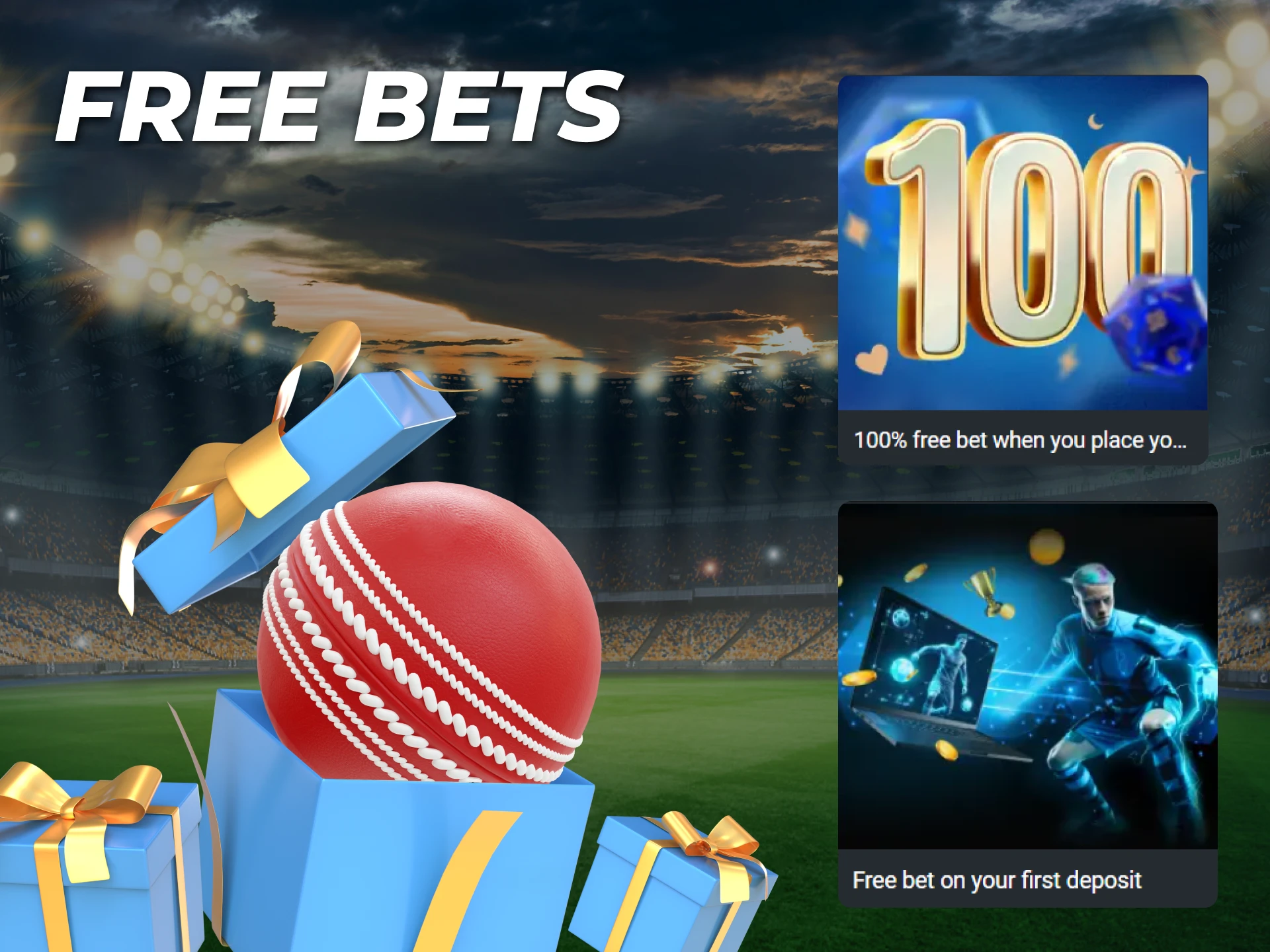 You can claim a free bet bonus on these crypto betting sites.