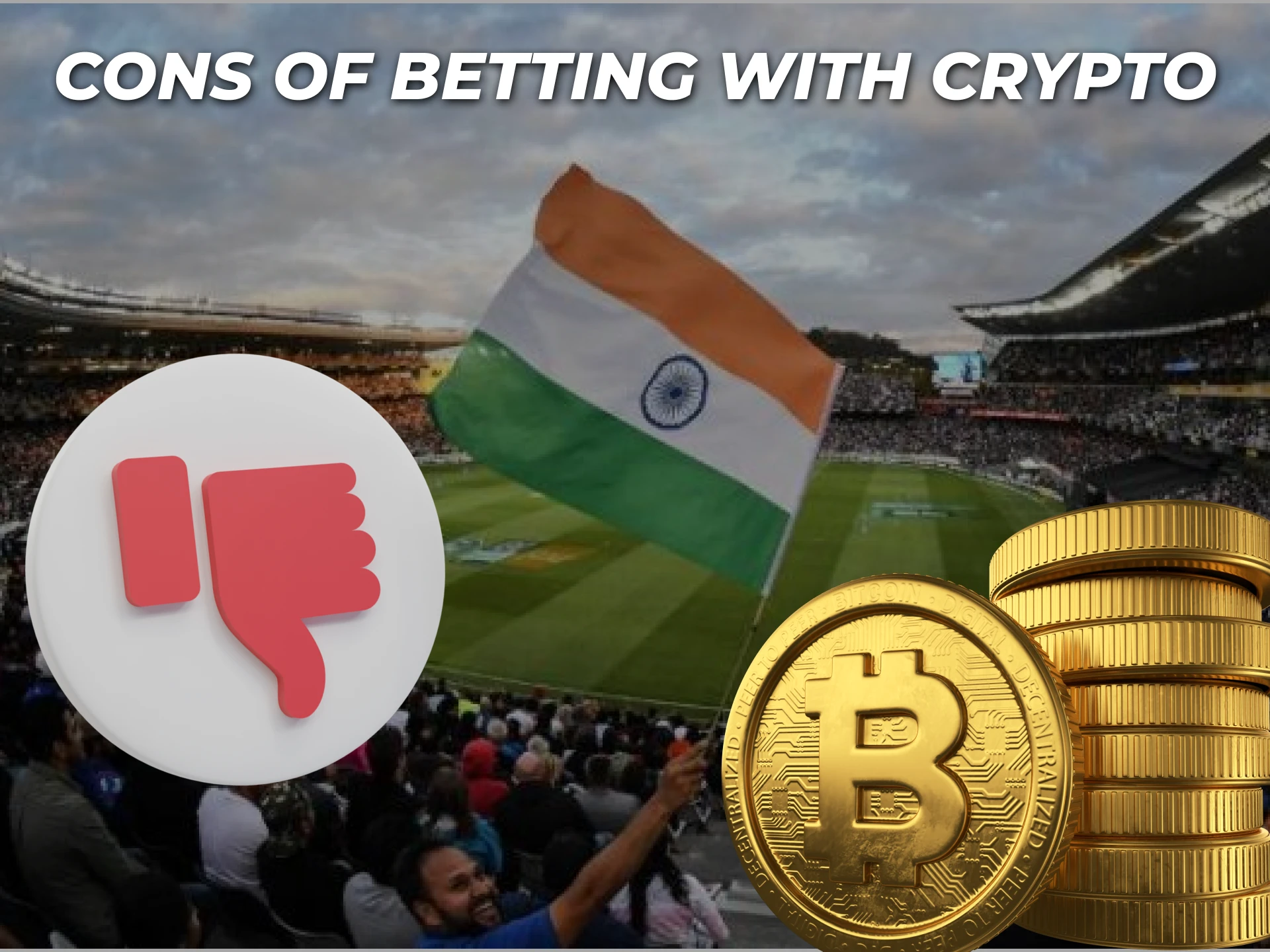 Find out what are the disadvantages of sports betting using cryptocurrency.