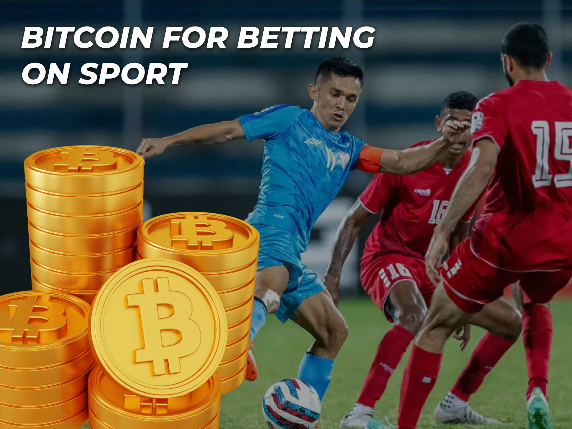 Bitcoin is the most popular cryptocurrency for sports betting.