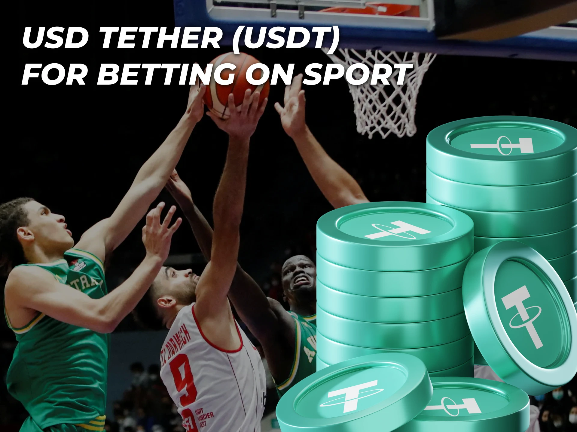 Tether is a good cryptocurrency for sports betting for crypto newbies.
