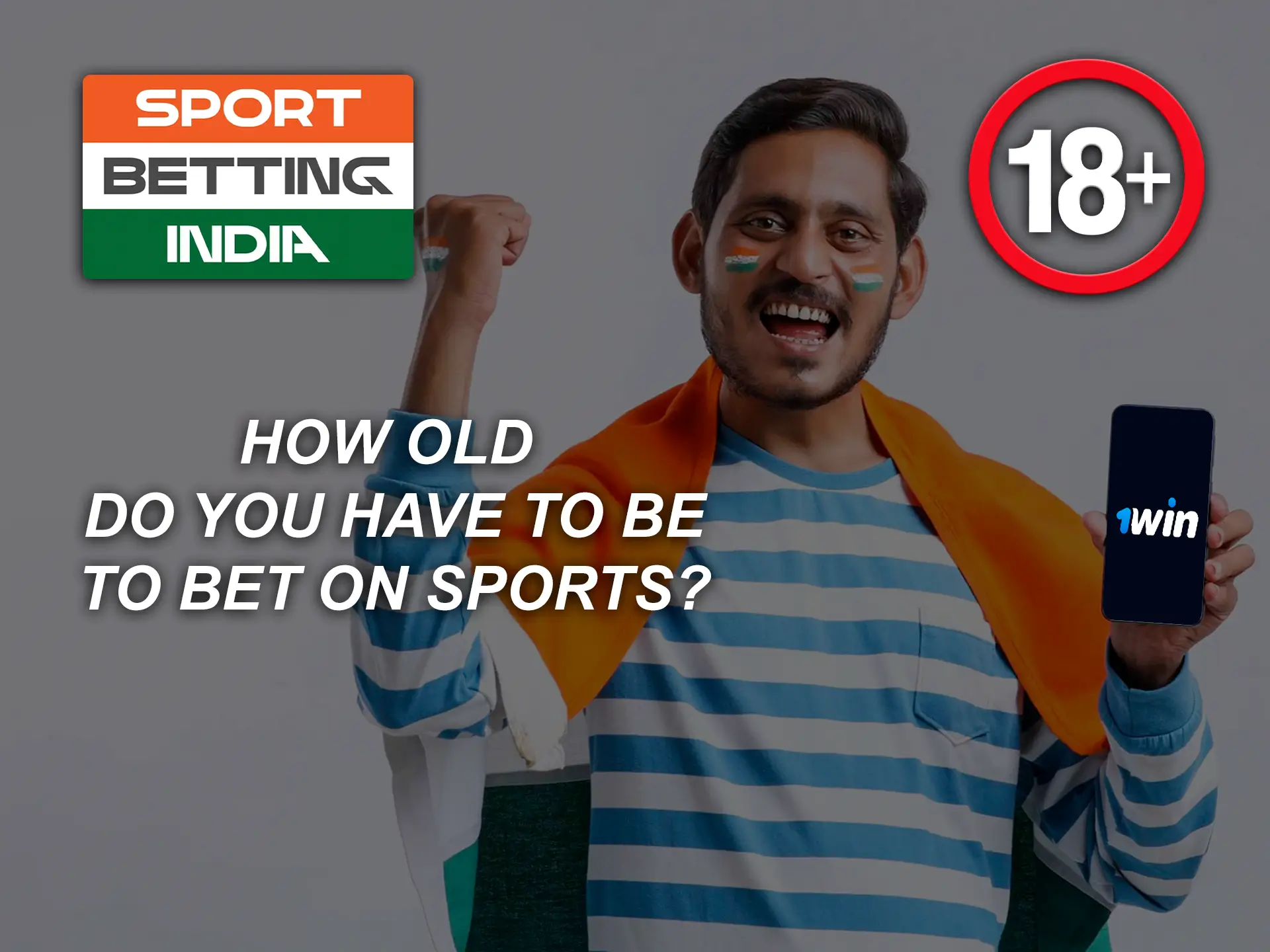 When betting, you need to highlight one and the most important rule, you can only bet after the age of majority.