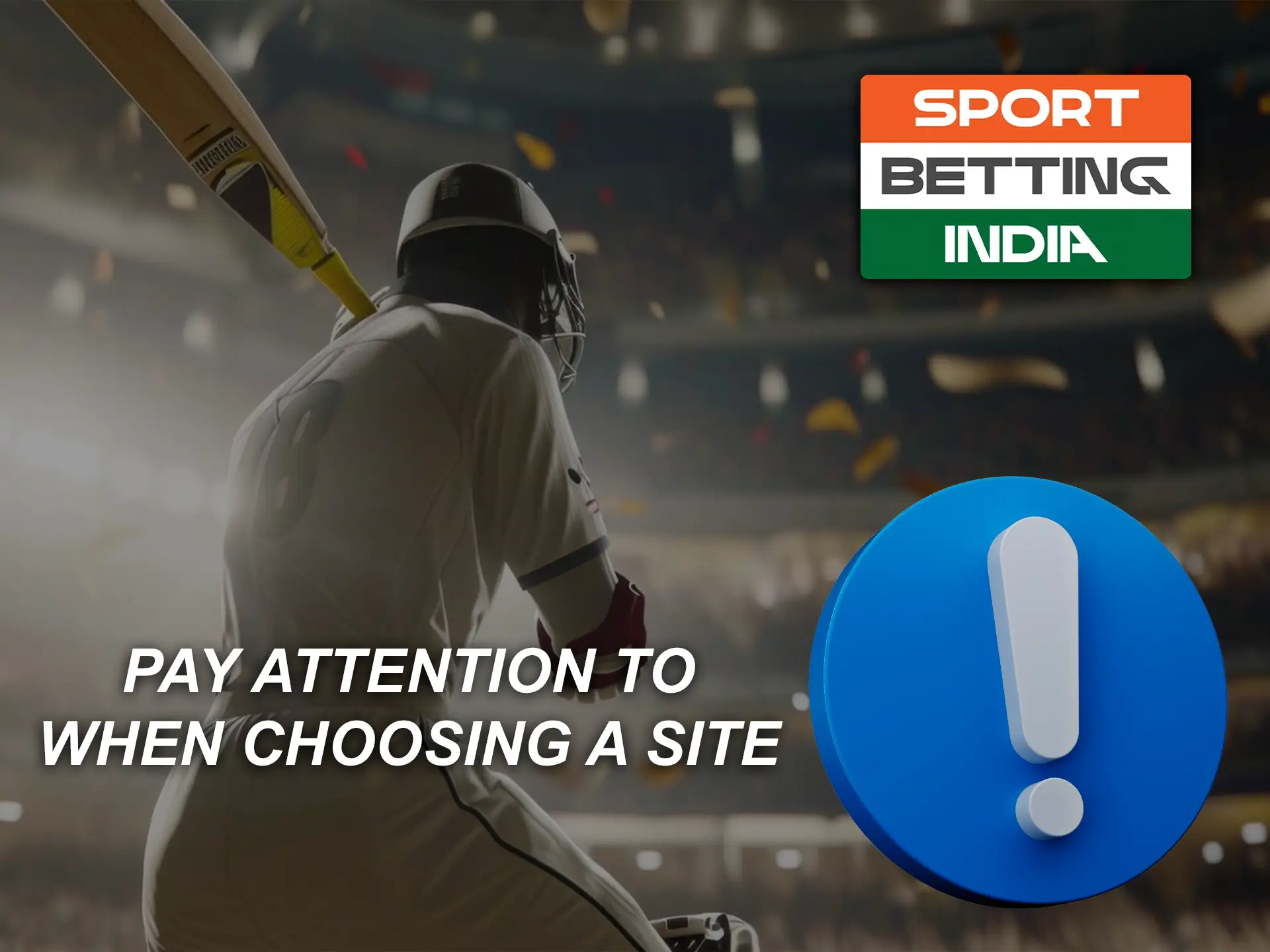 Pay your attention to the points of the SportBetting article, following which you will be able to choose the best betting site for you.
