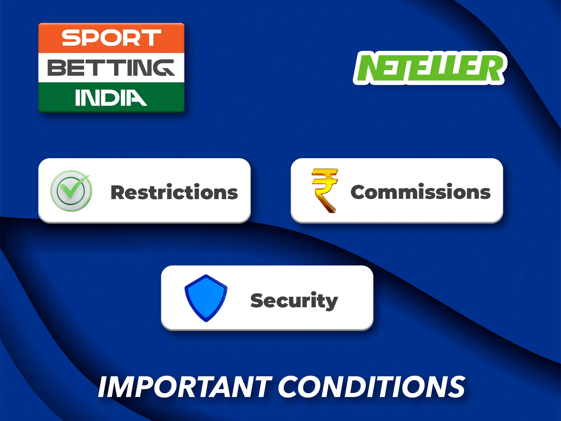 Carefully study all the main factors when choosing a bookmaker for betting with Neteller payment system.