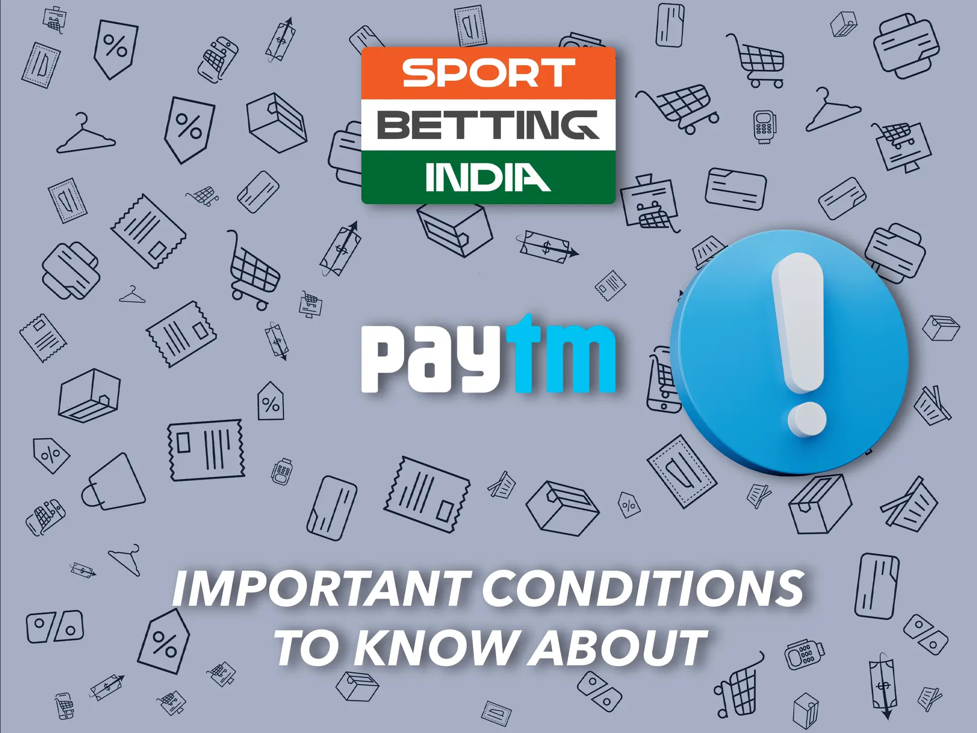 Choose only the best bookmakers that co-operate with the PayTm payment system.