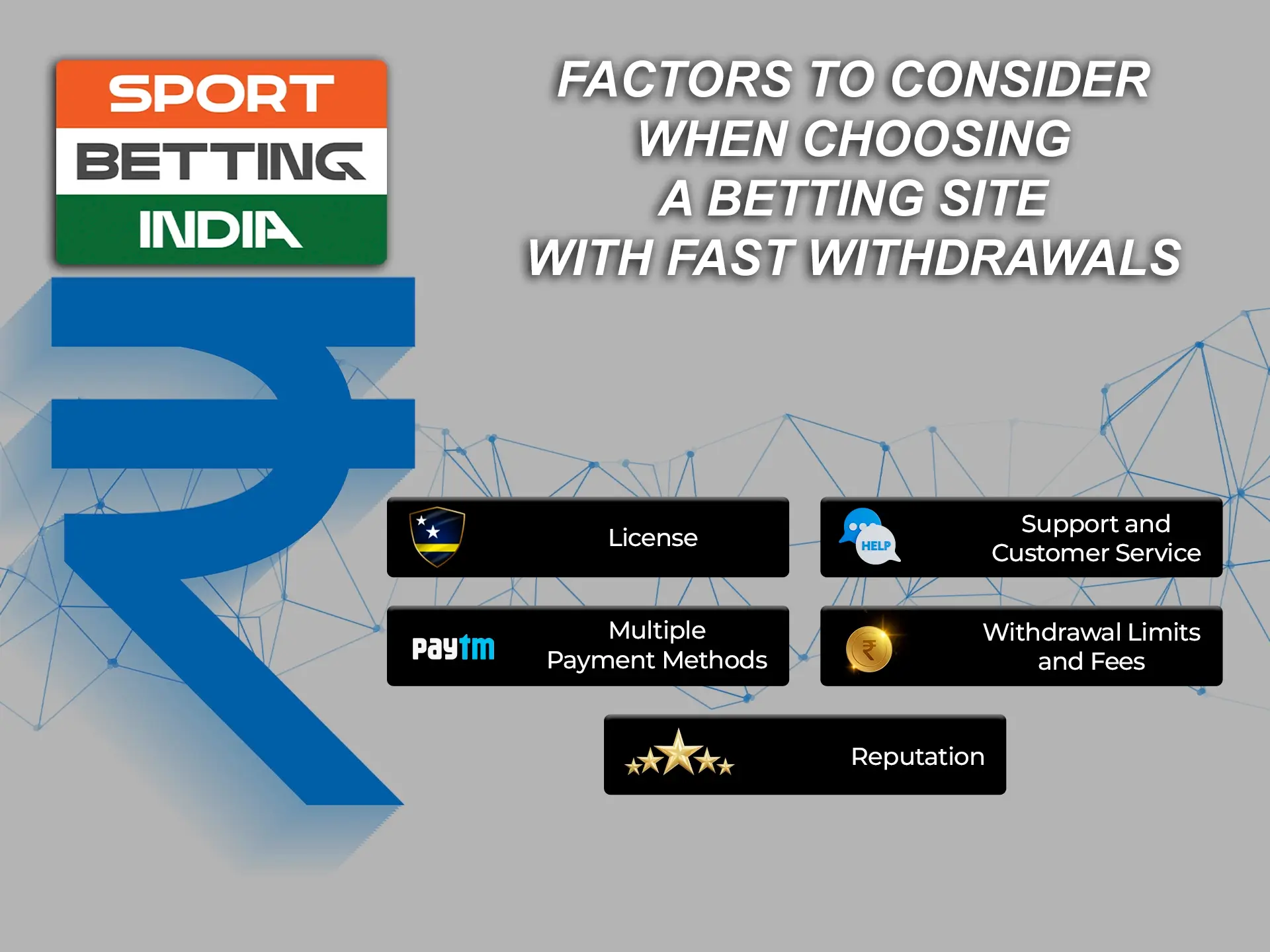 Take your time to research the important factors when choosing a casino for betting and withdrawing your winnings.