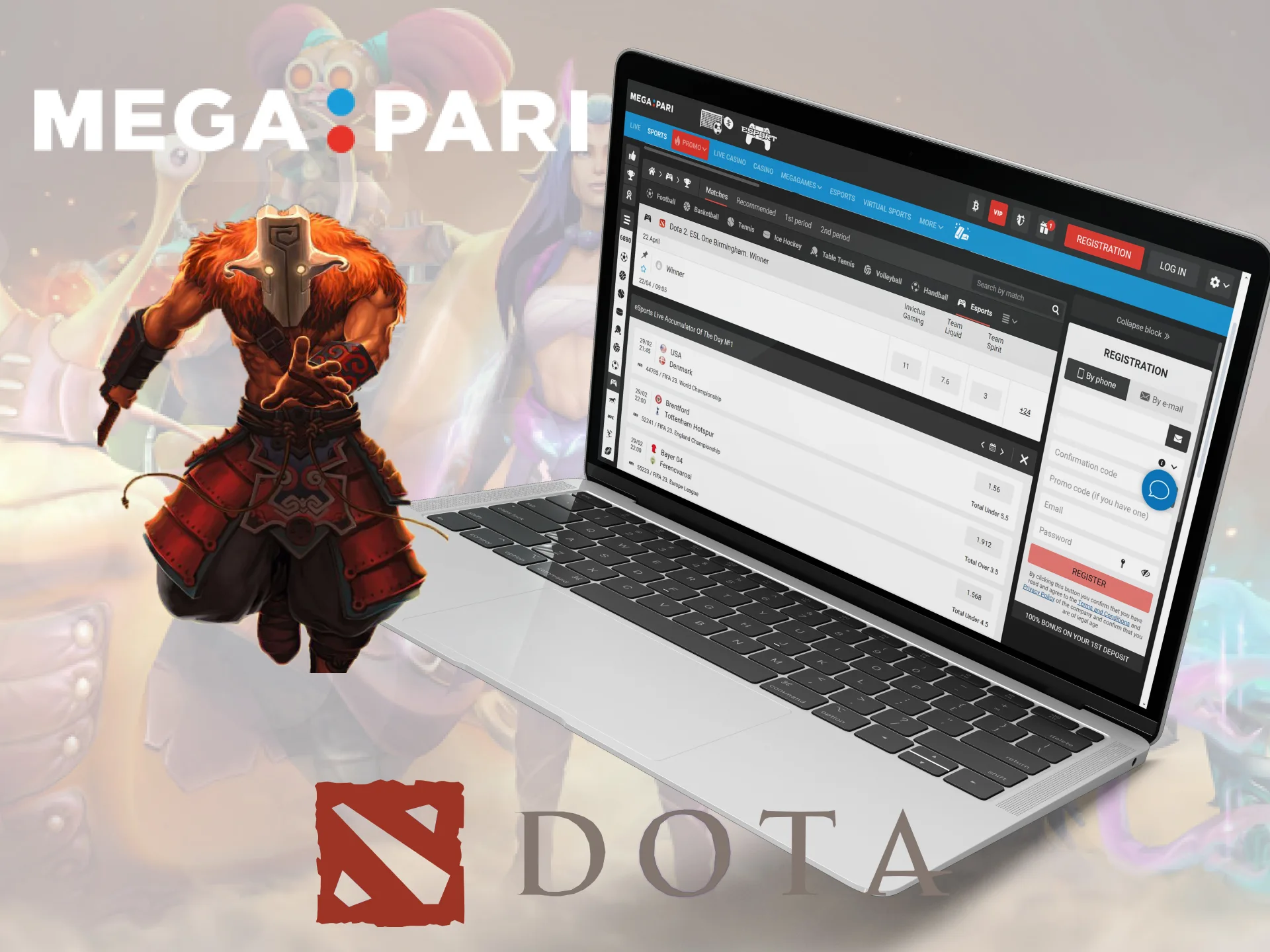 The Megapary brand has been recognized by Dota 2 bettors of all levels.